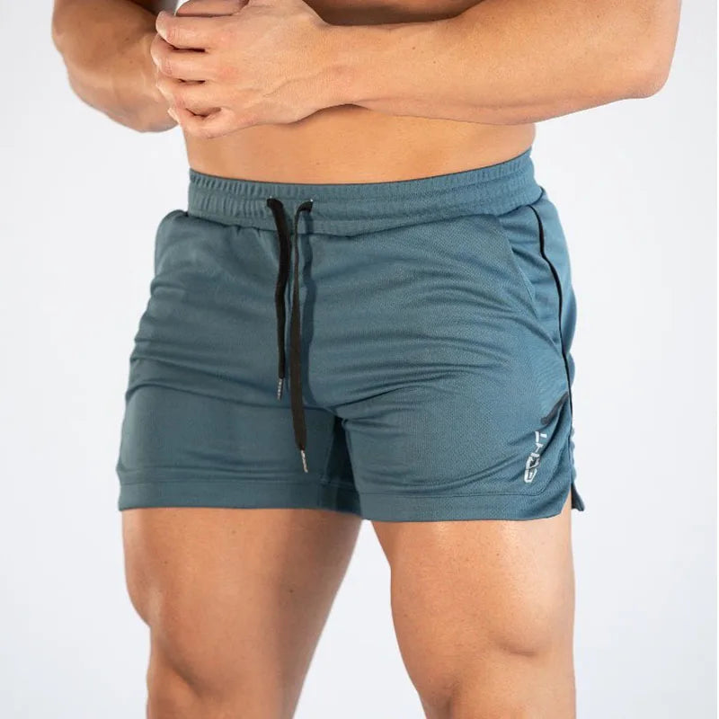 Pantalones Cortos de Entrenamiento para Hombre GITF – Ropa Deportiva Casual, Fitness, Running, Shorts de Compresión de Secado Rápido con Diseño de Rejilla para Atletismo