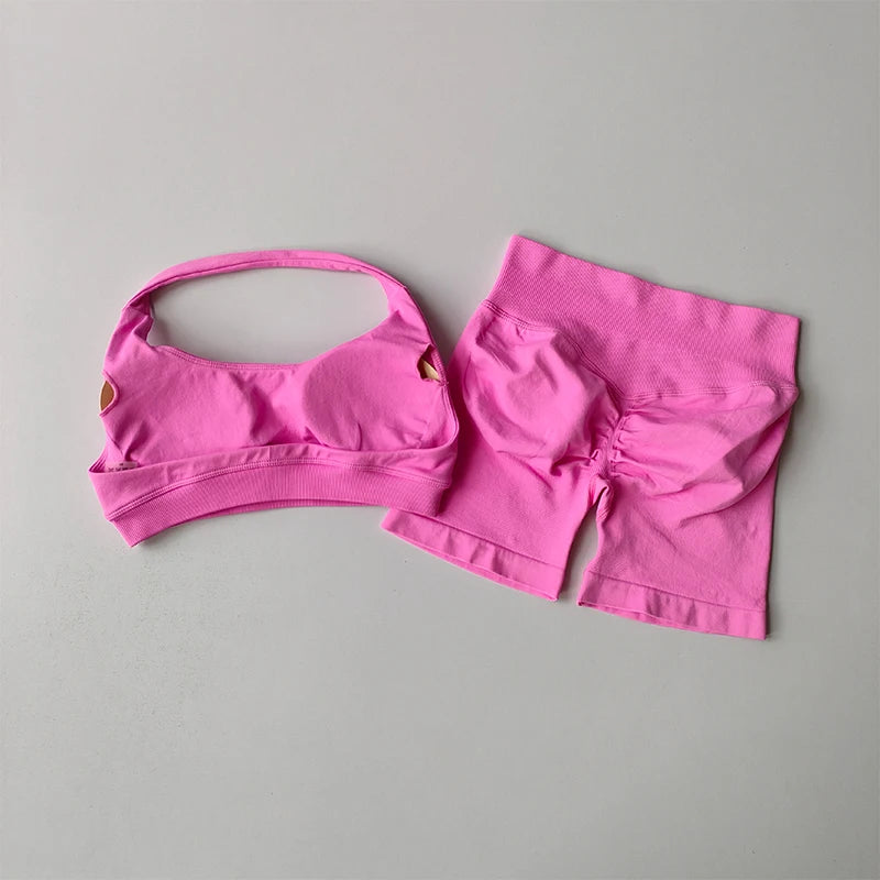 Conjunto Deportivo Sexy para Mujer - Set de Ropa Fitness Ajustada, Cómoda y con Estilo para Gimnasio y Actividades al Aire Libre