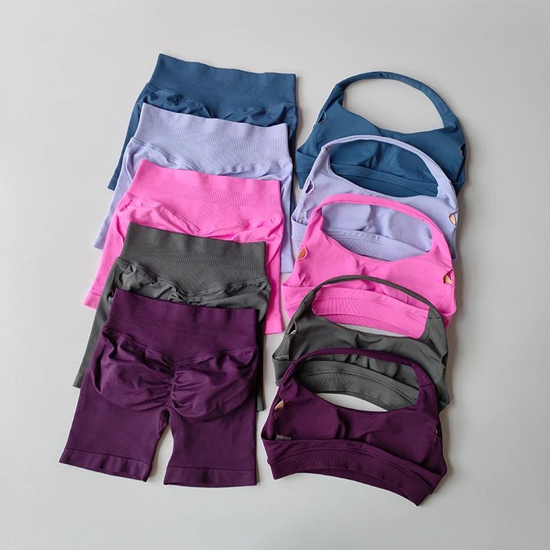 Conjunto Deportivo Sexy para Mujer - Set de Ropa Fitness Ajustada, Cómoda y con Estilo para Gimnasio y Actividades al Aire Libre