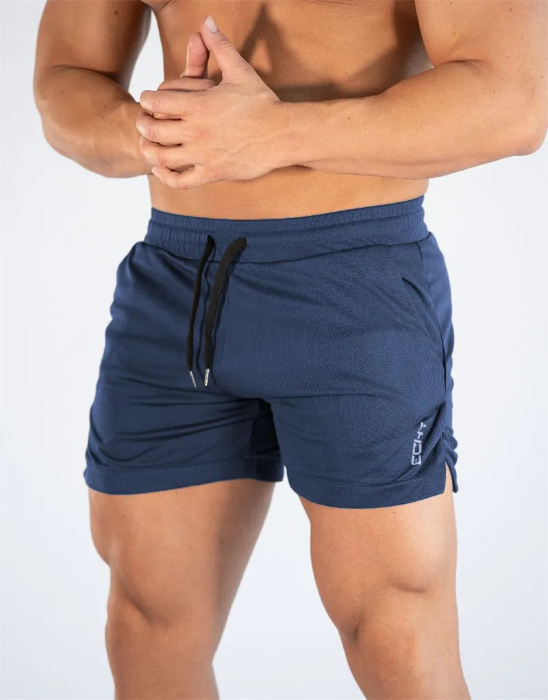 Pantalones Cortos de Entrenamiento para Hombre GITF – Ropa Deportiva Casual, Fitness, Running, Shorts de Compresión de Secado Rápido con Diseño de Rejilla para Atletismo