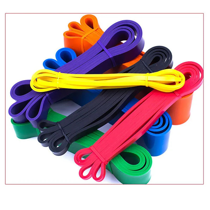 Banda de Resistencia Pesada de Látex Elástico – Cinta de Entrenamiento para Dominadas, Pilates, Ejercicio, Fitness, Gimnasio en Casa, Moldear el Cuerpo
