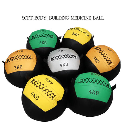 Bola Médica Vacía de 2-12kg para CrossFit - Bola de Ejercicio para Gimnasio, Entrenamiento de Core, Lanzamiento, Rebote, Slam, Entrenador de Equilibrio