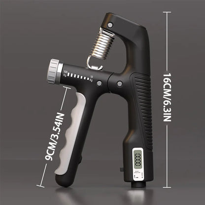 Fortalecedor de Agarre de Mano 10-100Kg - Expansor de Muñeca, Ejercitador de Dedos para Entrenadores, Recuperación Muscular, Entrenamiento de Fuerza en Gimnasio, Agarrador de Mano