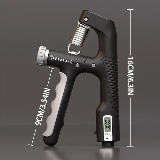 Fortalecedor de Agarre de Mano 10-100Kg - Expansor de Muñeca, Ejercitador de Dedos para Entrenadores, Recuperación Muscular, Entrenamiento de Fuerza en Gimnasio, Agarrador de Mano