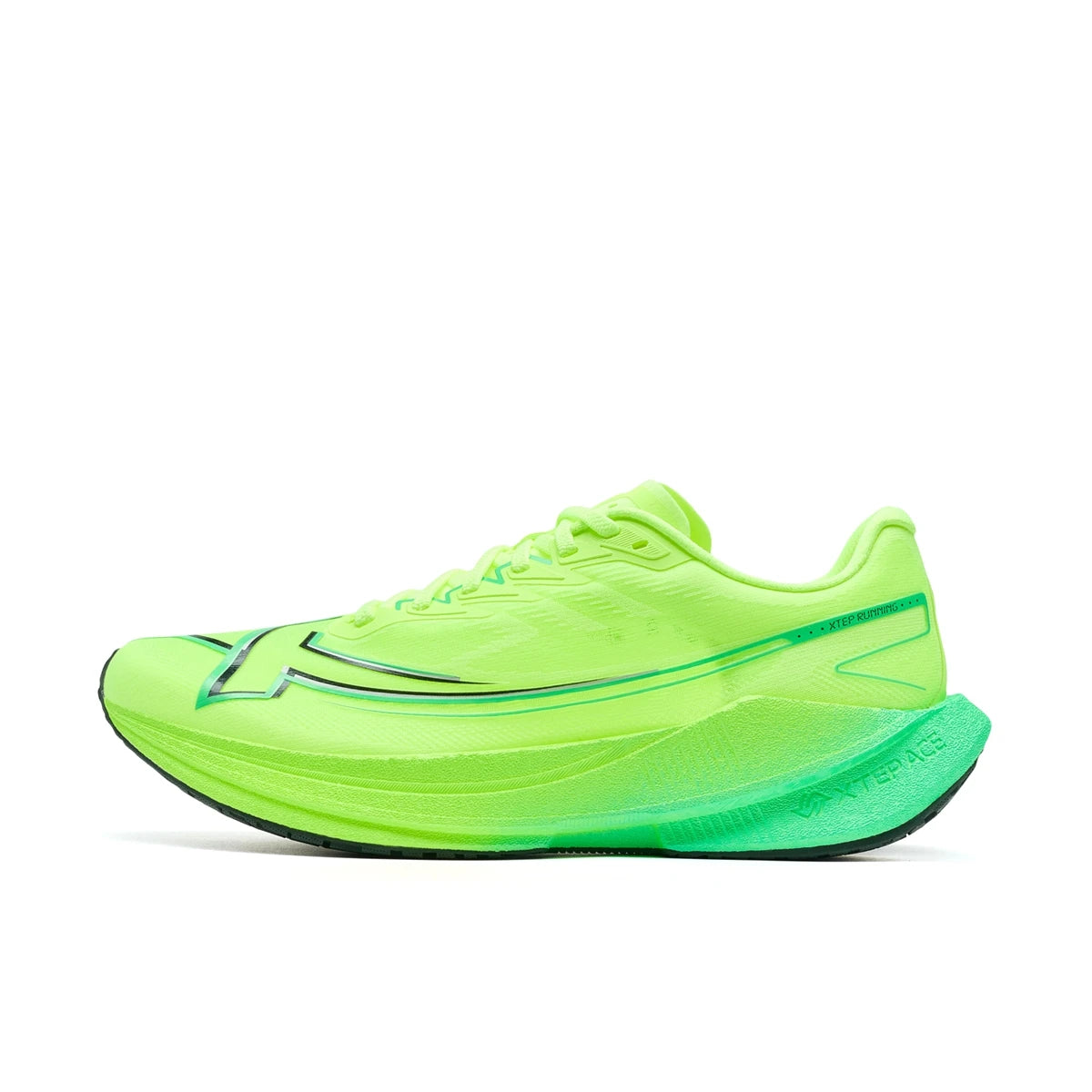 Zapatillas de Running Profesionales Xtep Shyft 1.0 para Hombre - Zapatillas de Carrera para Maratón de Verano 2025, con Placa de Carbono y Absorción de Choques,