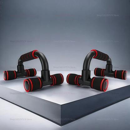 Barra de Soporte para Flexiones I-Shaped para Ejercicio de Pecho - Equipo de Fitness para Entrenamiento de Fuerza en Casa