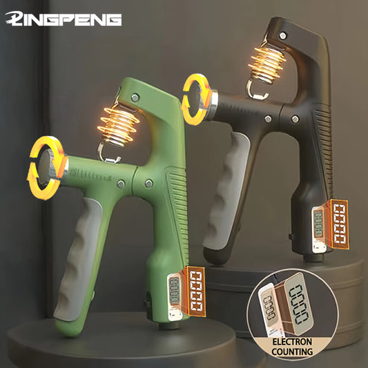 Fortalecedor de Agarre de Mano 10-100Kg - Expansor de Muñeca, Ejercitador de Dedos para Entrenadores, Recuperación Muscular, Entrenamiento de Fuerza en Gimnasio, Agarrador de Mano