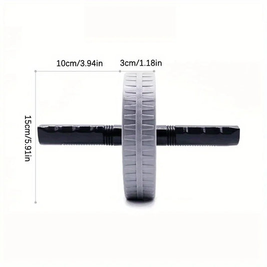 1 Pc Rueda Abdominal Silenciosa para Ejercicio en Casa - Roller para Abdominales, Tonificación de Cintura y Abdomen