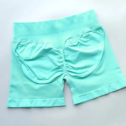 Shorts Deportivos de Mujer – Sin Costuras

Cintura baja acanalada + diseño scrunch para realzar glúteos