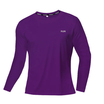 Camiseta de Manga Larga de Seda Hielo para Hombre – Verano 2023, Nueva, de Secado Rápido, Transpirable, para Aire Acondicionado, Protección Solar, Running y Ropa Exterior