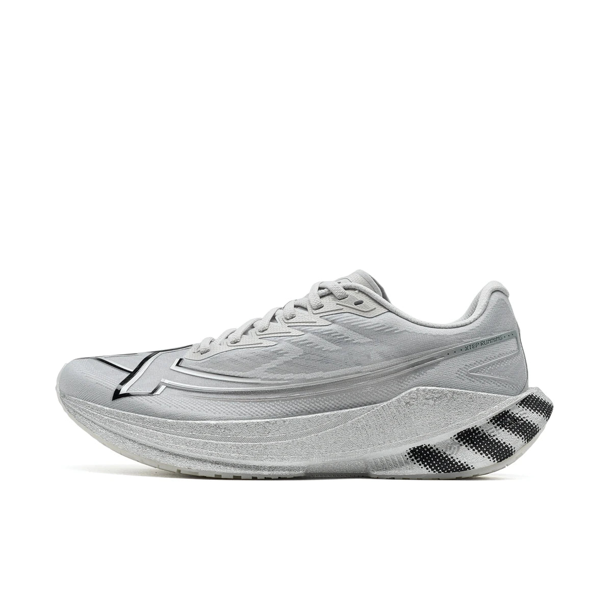 Zapatillas de Running Profesionales Xtep Shyft 1.0 para Hombre - Zapatillas de Carrera para Maratón de Verano 2025, con Placa de Carbono y Absorción de Choques,