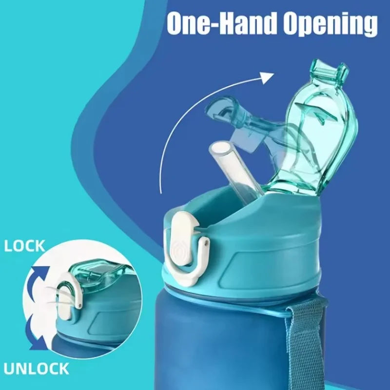 Botella Deportiva Gradiente 780ml con Tapa a Prueba de Fugas & Fácil de Beber – Ideal para Gimnasio, Exterior, Ciclismo, Running, Pesca y Más | Regalo de Cumpleaños/Escolar
