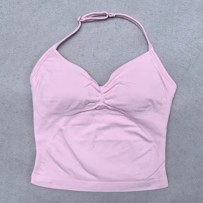 Conjunto Deportivo de 2 Piezas para Mujer

Top ajustable + shorts deportivos sin costuras