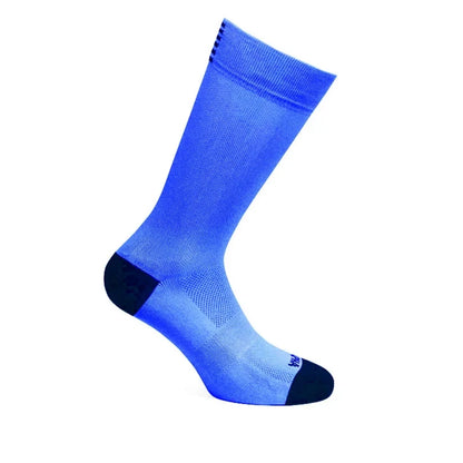 Jing Professional Cycling Socks - Calcetines de Ciclismo Profesionales de Tubo Largo para Hombre y Mujer, Deportivos, de Secado Rápido, para Cuatro Estaciones, para Ciclismo y Running