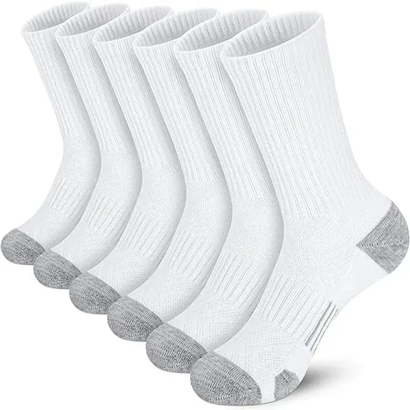 6/12 PARES DE CALCETINES PARA HOMBRE - CALIDAD PREMIUM, COMODIDAD Y AGARRE, TAMAÑO GRANDE, PARA GIMNASIO Y DEPORTES