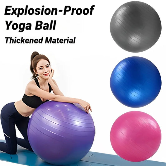 Pelota de Yoga Pilates Grande Soft PVC 45CM-95CM para Gimnasio - Pelota de Ejercicio para Entrenamiento Fitness, Engrosada y a Prueba de Explosión, Equipo de Balance para el Hogar.