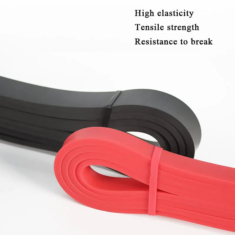 Banda de Resistencia Pesada de Látex Elástico – Cinta de Entrenamiento para Dominadas, Pilates, Ejercicio, Fitness, Gimnasio en Casa, Moldear el Cuerpo