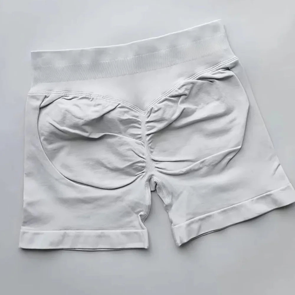 Shorts Deportivos de Mujer – Sin Costuras

Cintura baja acanalada + diseño scrunch para realzar glúteos