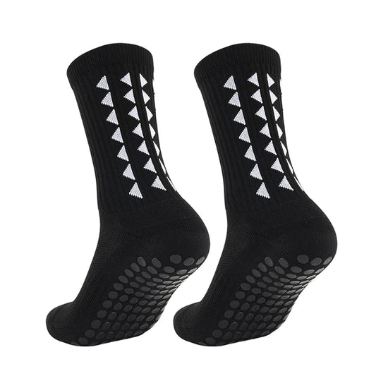 6 Pares de Calcetines Deportivos con Agarre para Fútbol y Deportes – Suela de Toalla para Rugby, Fútbol, Ciclismo, Running y Ejercicio