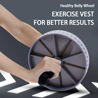 1 Pc Rueda Abdominal Silenciosa para Ejercicio en Casa - Roller para Abdominales, Tonificación de Cintura y Abdomen