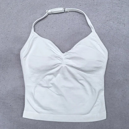 Conjunto Deportivo de 2 Piezas para Mujer

Top ajustable + shorts deportivos sin costuras