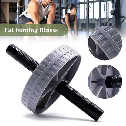 1 Pc Rueda Abdominal Silenciosa para Ejercicio en Casa - Roller para Abdominales, Tonificación de Cintura y Abdomen
