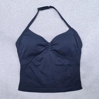 Conjunto Deportivo de 2 Piezas para Mujer

Top ajustable + shorts deportivos sin costuras