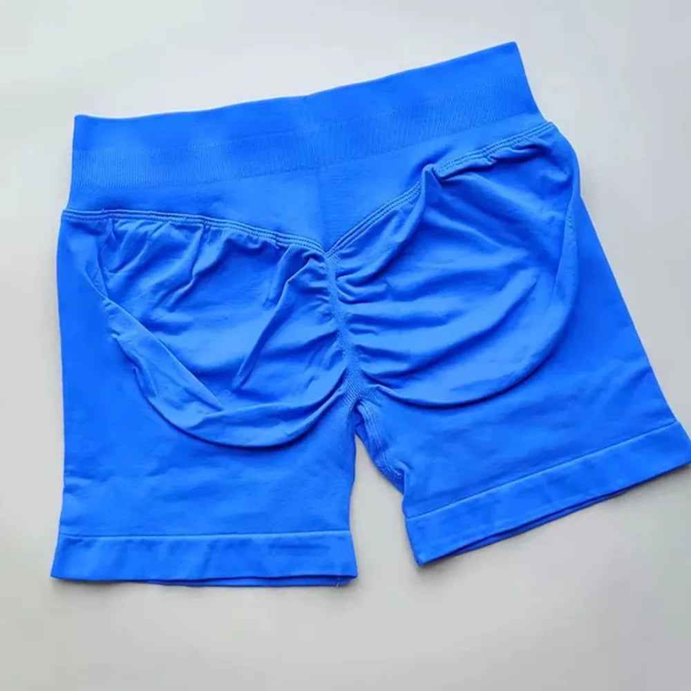 Shorts Deportivos de Mujer – Sin Costuras

Cintura baja acanalada + diseño scrunch para realzar glúteos