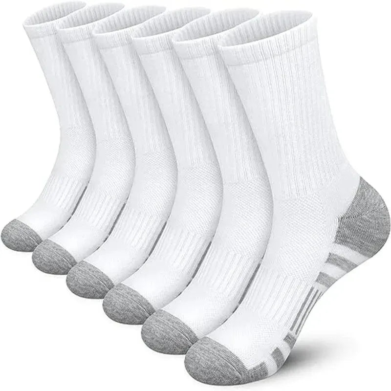 6/12 PARES DE CALCETINES PARA HOMBRE - CALIDAD PREMIUM, COMODIDAD Y AGARRE, TAMAÑO GRANDE, PARA GIMNASIO Y DEPORTES