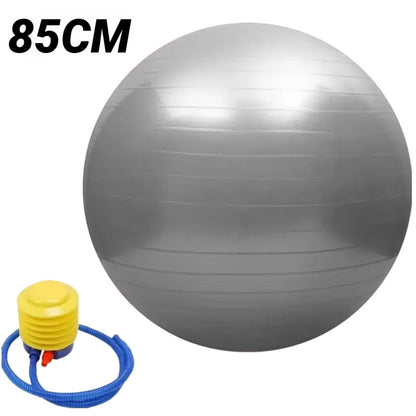 Pelota de Yoga Pilates Grande Soft PVC 45CM-95CM para Gimnasio - Pelota de Ejercicio para Entrenamiento Fitness, Engrosada y a Prueba de Explosión, Equipo de Balance para el Hogar.
