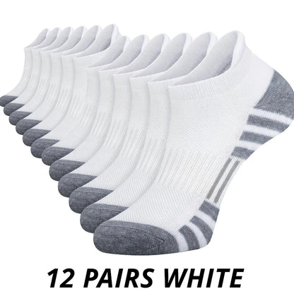 6/12 PARES DE CALCETINES PARA HOMBRE - CALIDAD PREMIUM, COMODIDAD Y AGARRE, TAMAÑO GRANDE, PARA GIMNASIO Y DEPORTES