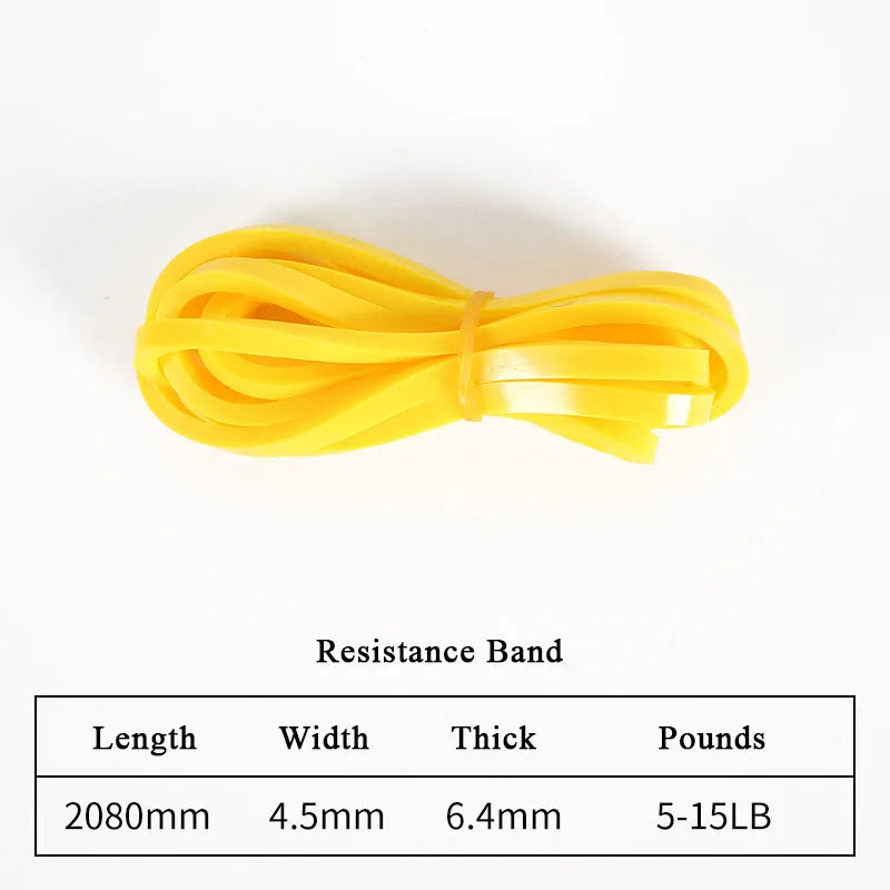 Banda de Resistencia Pesada de Látex Elástico – Cinta de Entrenamiento para Dominadas, Pilates, Ejercicio, Fitness, Gimnasio en Casa, Moldear el Cuerpo