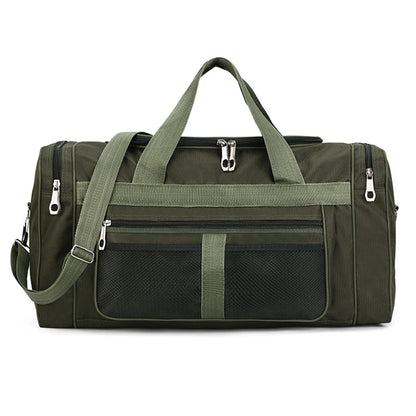 Bolsa Deportiva de Viaje para Hombre - Bolsa de Gimnasio Oxford con Separación Húmeda y Seca, Mochila Deportiva de Gran Capacidad para Yoga, Entrenamiento, Fitness y Equipaje