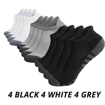 6/12 PARES DE CALCETINES PARA HOMBRE - CALIDAD PREMIUM, COMODIDAD Y AGARRE, TAMAÑO GRANDE, PARA GIMNASIO Y DEPORTES