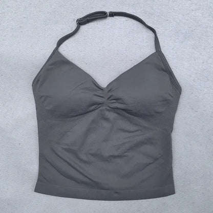 Conjunto Deportivo de 2 Piezas para Mujer

Top ajustable + shorts deportivos sin costuras